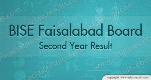 2nd Year Result Faisalabad board